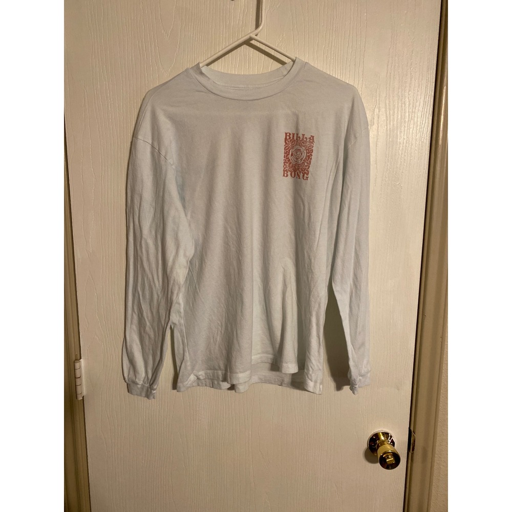 Billabong Mens White Long Sleeve Rose Graphic T-Shirt Large ABJZT00277
0168